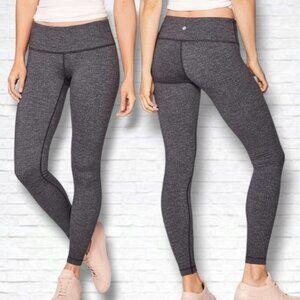 Lululemon Wunder Under Low-Rise Tight *28" Size 6 Herringbone Special Edition
